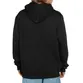 Moletom Quiksilver Fechado Word Block Preto Plus Size