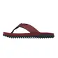 Chinelo Sandália Kenner Kivah Tks Preto Bordô