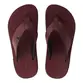 Chinelo Sandália Kenner Kivah Tks Preto Bordô