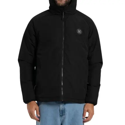 Jaqueta Hurley Earth Forrada Masculina Preto Importada