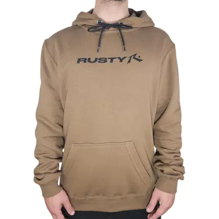 Moletom Rusty Canguru Stick Marrom
