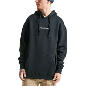 Moletom Volcom Canguru FC Signature Preto
