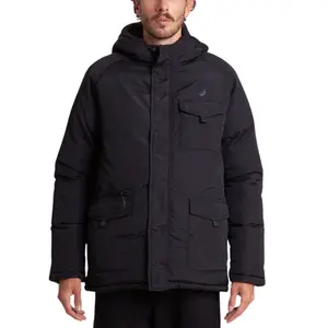 Jaqueta Hang Loose Dupla Face Preto Verde