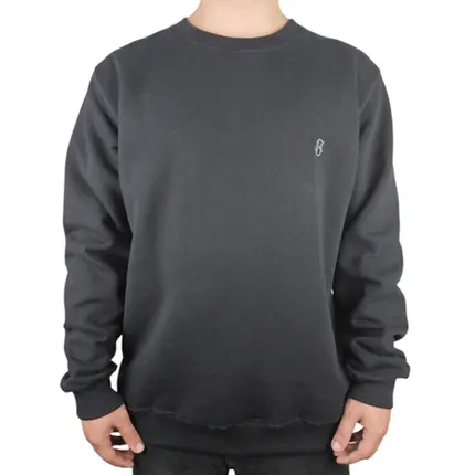 Moletom Okenheads Careca Bordado Preto