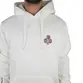 Moletom Okenheads Fechado Three Skulls Branco