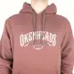 Moletom Okenheads Canguru Fechado Akate Bords Marrom Preto