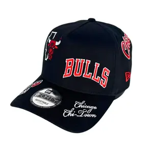 Boné New Era 940F Nba All Over Chicago Bulls