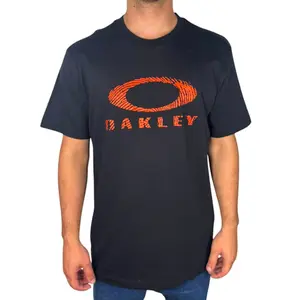 Camiseta Oakley Ellipse Fingerprint SS Tee Blackout