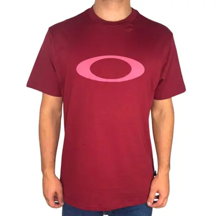 Camiseta Oakley O-Ellipse Tee Red Night
