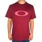 Camiseta Oakley O-Ellipse Tee Red Night