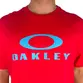 Camiseta Oakley O-Bark SS Tee Hibiscus Red