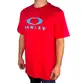 Camiseta Oakley O-Bark SS Tee Hibiscus Red