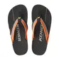 Chinelo Sandália Kenner NK6 Pro Laranja Cinza Preto