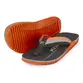 Chinelo Sandália Kenner NK6 Pro Laranja Cinza Preto