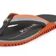 Chinelo Sandália Kenner NK6 Pro Laranja Cinza Preto