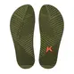Chinelo Sandália Kenner Red Verde/Prata