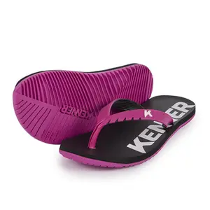 Chinelo Sandália Kenner Red Preto/Rosa