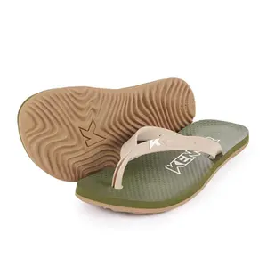 Chinelo Sandália Kenner Summer Verde/Bege