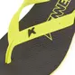 Chinelo Sandália Kenner Summer Amarelo/Preto