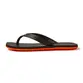 Chinelo Sandália Kenner Summer Preto/Laranja