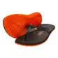 Chinelo Sandália Kenner Summer Preto/Laranja