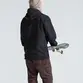 Moletom Volcom Canguru Single Stone Preto Plus Size
