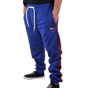 Calça Moletom Onbongo Azul Bordo