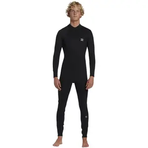 Wetsuit Billabong Long John 3/2mm Foil Backzip Surf Preto