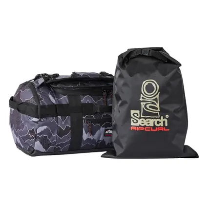 Mala Rip Curl Search Duffle 45L Perto/Cinza