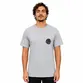 Camiseta Rip Curl Front Wettie Passage Icon Cinza