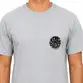 Camiseta Rip Curl Front Wettie Passage Icon Cinza