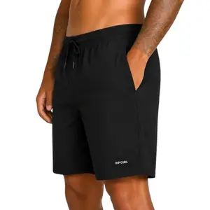 Bermuda Rip Curl Água Abi Washed Volley Brazil Preto