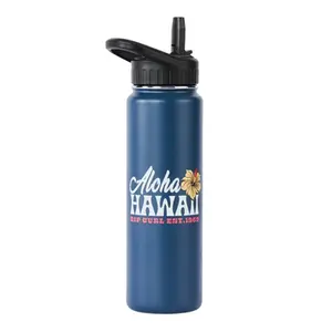 Garrafa Térmica Rip Curl Logo Drink Bottle 710ml Azul