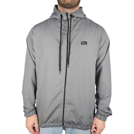 Jaqueta Surftrip Corta Vento Superdry Chumbo