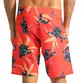 Bermuda Volcom Água Polly Floral Laranja