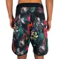 Bermuda Hurley Dirty Flower Preto