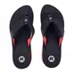 Chinelo Sandália Kenner Kyra Pro Vermelho Branco Preto