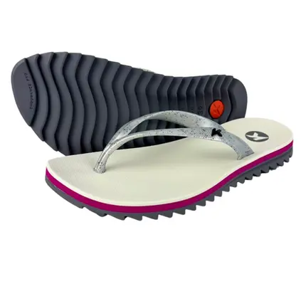 Chinelo Sandália Kenner Kyra Pro Cinza Rosa Fucsia Pitaya