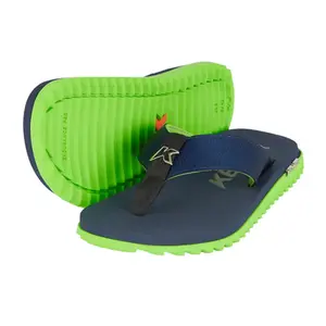 Chinelo Sandália Kenner Kivah Verde Travis Azul Marinho