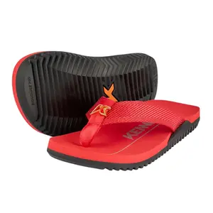 Chinelo Sandália Kenner NK6 Gold Preto Vermelho