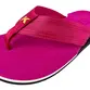 Chinelo Sandália Kenner NK6 Colors Preto Fucsia
