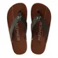 Chinelo Sandália Kenner NK6 Pro Marrom Canela Preto