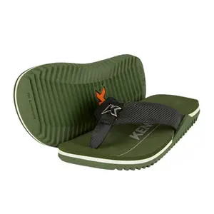 Chinelo Sandália Kenner NK6 Pro Verde Militar Preto