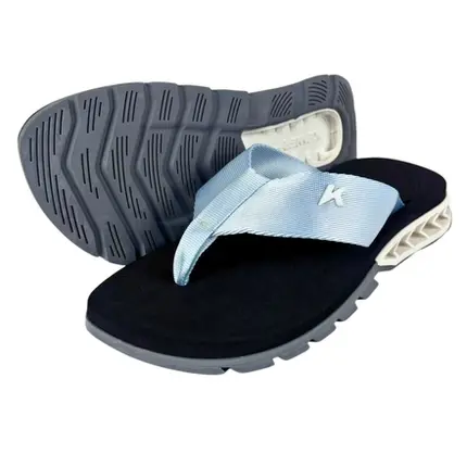 Chinelo Sandália Rakka Cinza Azul Calmo