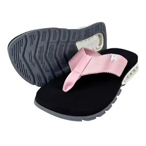 Chinelo Sandália Kenner Rakka Cinza Rosa Candy