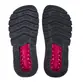 Chinelo Sandália Rakka Preto Rosa Fucsia
