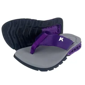 Chinelo Sandália Kenner Rakka Preto Roxo Uva