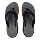Chinelo Sandália Kenner Orak Laranja Prata Preto