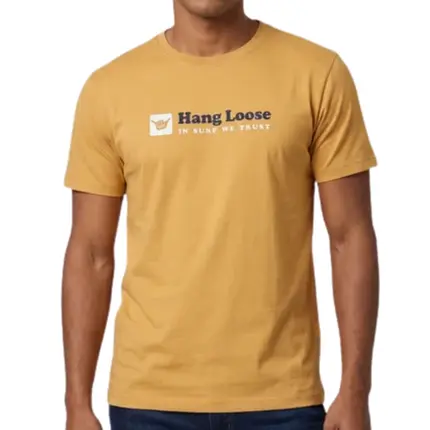 Camiseta Hang Loose Silk Mc Guide Caramelo