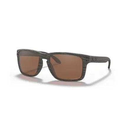 Óculos Oakley Holbrook XL Woodgrain Prizm Tungsten Polarizado - l